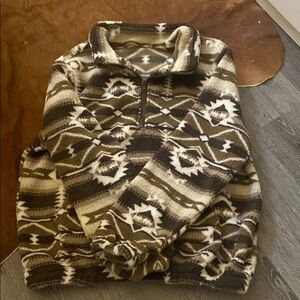 Western fleece quarter zip